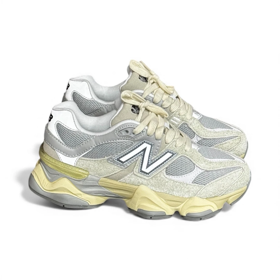 New Balance 9060 Gris-Amarillo