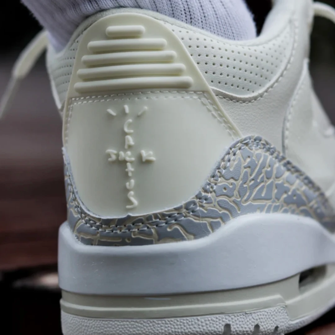 Nike Jordan Retro 3 Travis Beige - Image 4